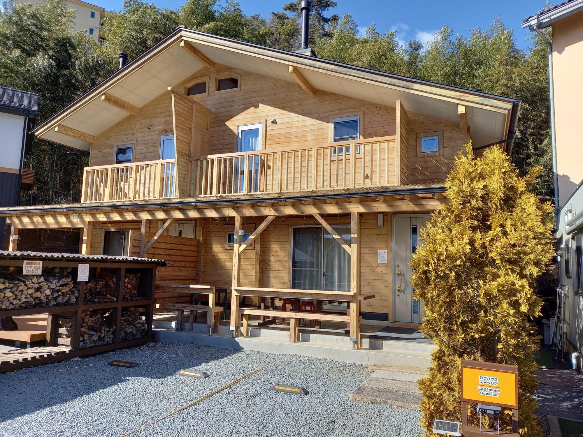 Villa Orange Cabin Fujikawaguchiko Eksteriør bilde